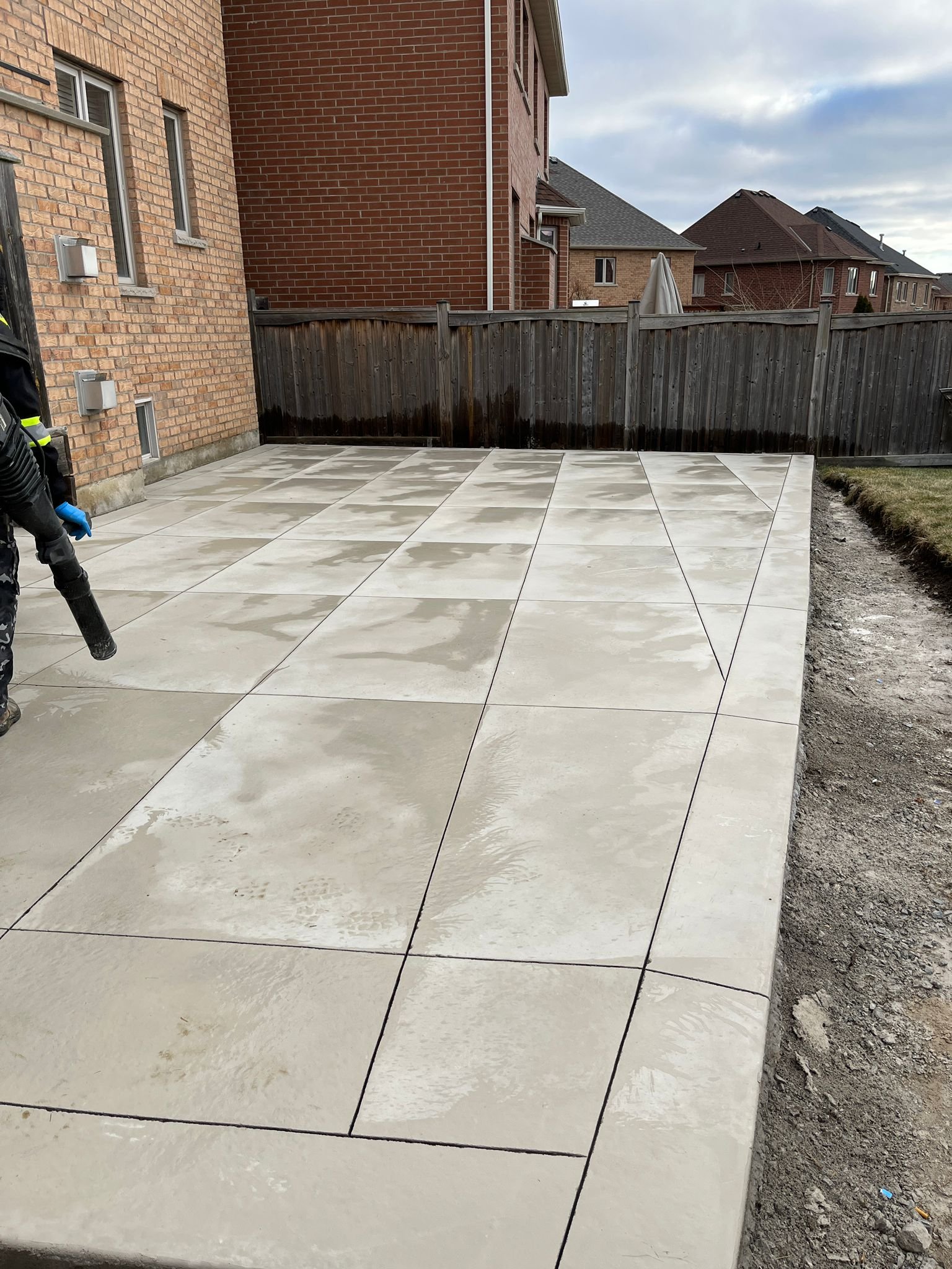 Concrete Patio Installation Yorkville